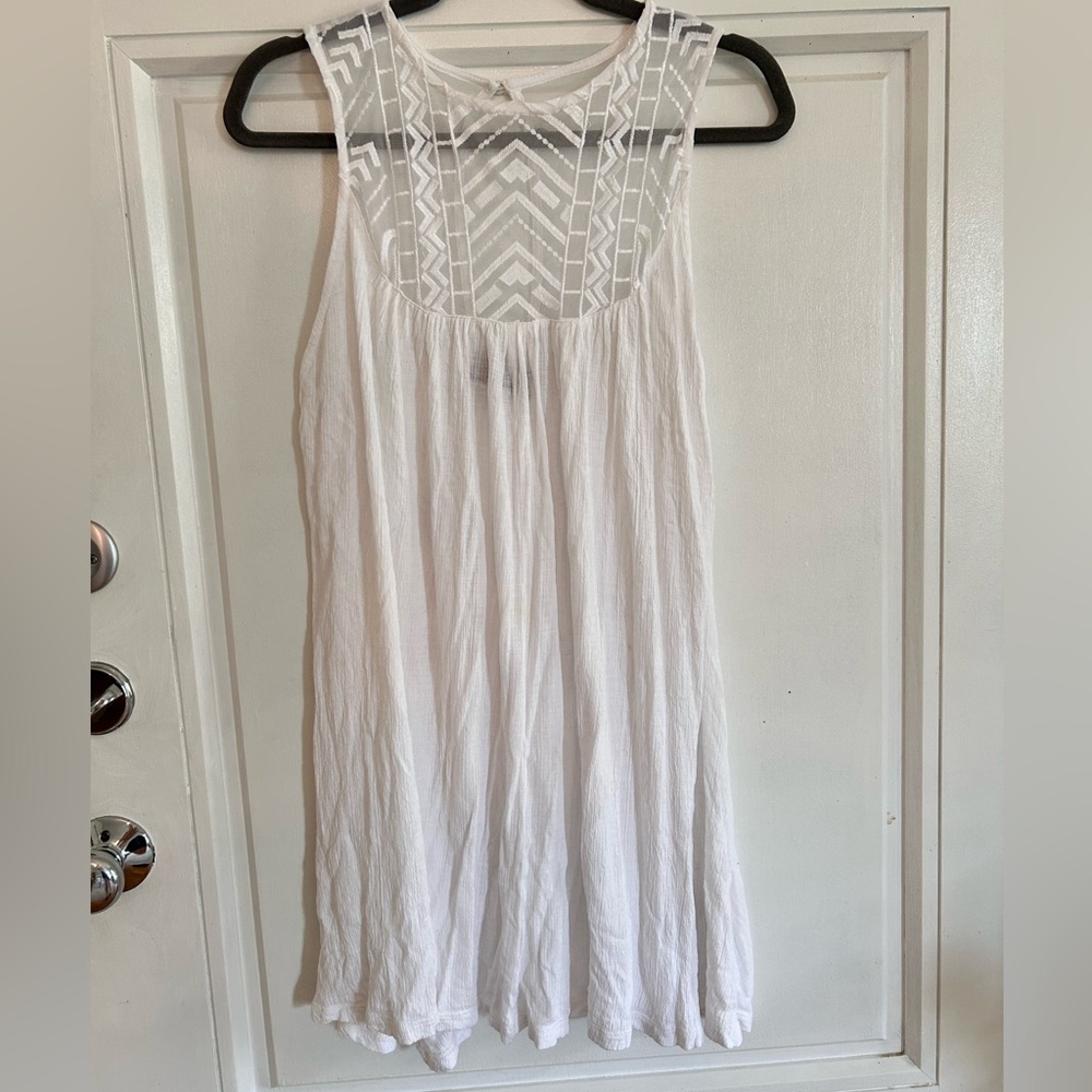 Cotton and ASOS lace dress/swim cover up